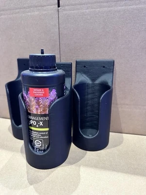 SMART DEVICE INTEGRATIONS Red Sea Dosing Bottle Holder Wall Mount 500ml / 1L For Dosing