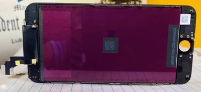 iPhone 6 Plus Black  OEM LCD Display Screen without Steel Plate replacement - Image 1 of 4