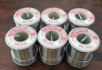 Soldadura Canfield 50/50 - Lote de 6 lb Foto 1 de 3