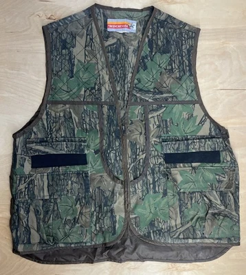 Vintage Winchester Camo Vest Large Hunting W/ Bird Bag Camouflage Outdoor Shoot - Image 1 of 4
