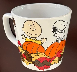 Peanuts Halloween Autumn Pumpkin Patch Mug Silver Buffalo Ceramic Coffee Cup - Picture 1 of 19