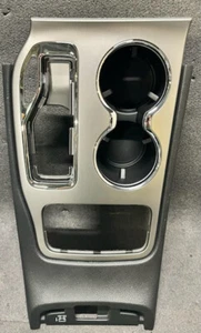 2018 Jeep Grand Cherokee Gear Shifter Bezel W Cupholder 5VK202S4AE - Picture 1 of 3