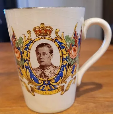Mug / Cup English Coronation of KING EDWARD VIII May 12, 1937 Bone China England - Image 1 of 4