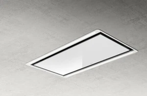 Elica Hilight Glass H16 WH/ A/100 Campana A Isla Extractora Vidrio Blanco Clase - Imagen 1 de 4