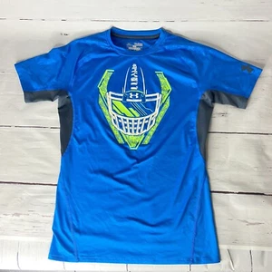Boys Under Armour HeatGear Shirt Football Army of 11 Fitted Size Youth XL - YXL - Picture 1 of 4