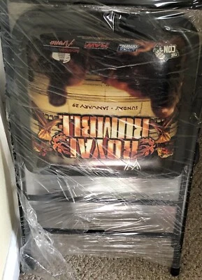 WWE 2006 Royal Rumble 活动折叠椅 Vince McMahon WCW WWF ECW — 第 1/4 张图片