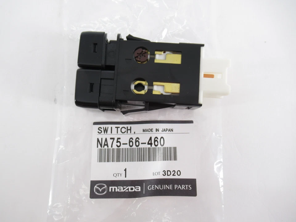 Interruptor descongelador trasero genuino OEM Mazda NA75-66-460 1994-1997 Miata Foto 1 de 4