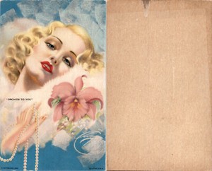 W424-2a Mutoscope, All American Girls, 1941, Orchids To You