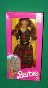 DE COLECCIÓN ESCOCESA TIERRAS ALTAS ESCOCESAS BARBIE LASS EDICIÓN EXTRANJERA JAPÓN CAJA NUEVA - Imagen 1 de 8