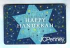 JCPENNEY Happy Hanukkah, Star of David 2009 Gift Card ( $0 )