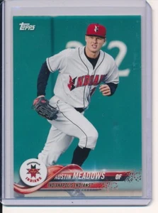 2018 TOPPS PRO DEBUT AUSTIN MEADOWS INDIANAPOLIS INDIANS/PIRATES/TAMPA BAY RAYS - Picture 1 of 1