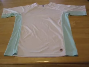 Mr. Swim ~ Men's Short Sleeve Crew Neck Rashguard Shirt~ Med - Picture 1 of 5