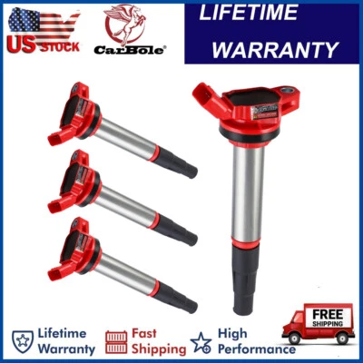 4Pcs Ignition Coil For Scion xD 1.8L l4 2008 2009 2010 2011 2012 2013 2014 UF596 - Image 1 of 4