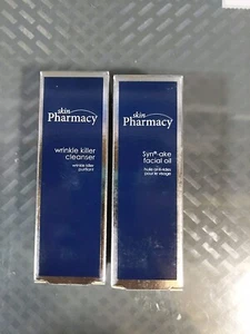 Skin Pharmacy Wrinkle Killer Cleanser & Syn-ake Facial Oil 30 ml (1 Fl Oz) #L4 - Picture 1 of 2
