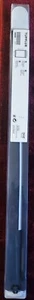 IKEA Tupplur Black Window Blackout Roller Curtains 77" x 24" 002.284.56 - Picture 1 of 4