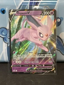 Pokémon TCG Espeon V Schwert & Schild SWSH201 Holo Promo Promo - Bild 1 von 2