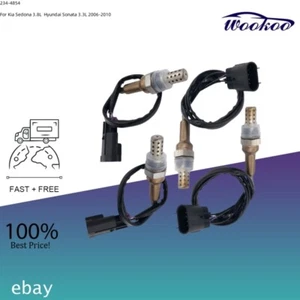 4Pcs Up/Downstream Oxygen Sensor For 06-10 Hyundai Sonata 3.3L Kia Sedona 3.8L - Bild 1 von 5