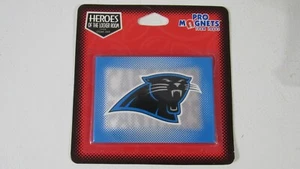 Calamita armadietto frigo calcio con licenza CAROLINA PANTHERS NFL vintage 3,5 x 2,5 - Foto 1 di 3