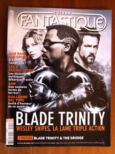 MAGAZINE L'ECRAN FANTASTIQUE N°249 BLADE TRINITY 2 POSTERS 2004 SOMMAIRE - Picture 1 of 2