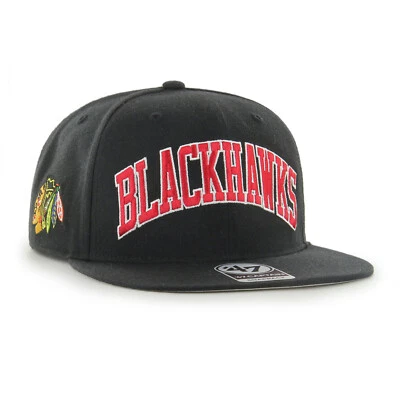 '47 BRAND NHL Chicago Blackhawks Basecap Baseballcap Captain Kingswood Cap 195000415746