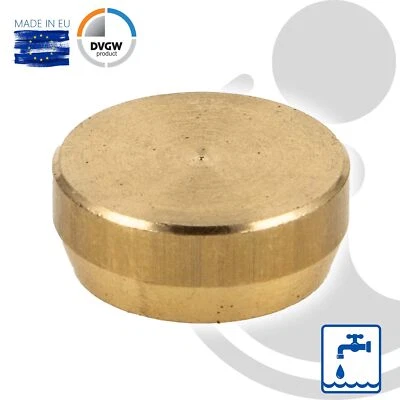 MS-Klemmringverbinder für Kupferrohr, Blindkappe, DVGW - Bild 1 von 4