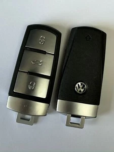 GENUINE VOLKSWAGEN 3 BUTTON REMOTE SMART KEY FOB PASSAT B6 TESTED 3C0959752BA - Picture 1 of 5