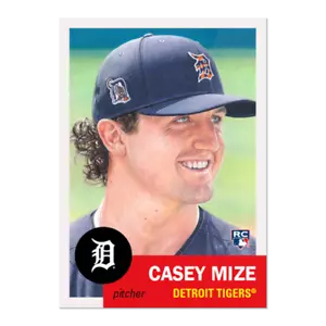 CASEY MIZE RC - 2021 Topps MLB LIVING Set #478 - DETROIT TIGERS - Foto 1 di 2