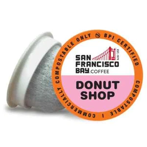 Donut Shop Coffee Pods 12 Ct – San Francisco Bay OneCup – For Keurig K-Cup - Picture 1 of 9