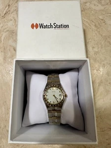 Ladies SOLAR Watch CITIZEN Eco-Drive E010-S008654 Faux Diamond Bezel - Picture 1 of 9