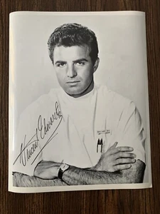 Vincent Edwards Autographed BEN CASEY M.D. HOLLYWOOD PROMOTIONAL PHOTO - Picture 1 of 3