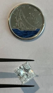 SUPER SHINY LOOSE PRINCESS CUT DIAMOND 2.1 CT WITH $54,000 APPRAISAL - Picture 1 of 1