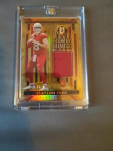 2023 Panini Gold Standard Clayton Tune Newly Minted Rookie Memorabilia /399