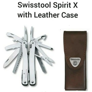 Victorinox SwissTool Spirit X 3.0224.L with Leather Pouch Swiss tool - Picture 1 of 2