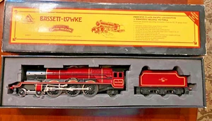 Bassett-Lowke O Gauge Princess Class Locomotive 3 Passenger Cars STUNNING - Picture 1 of 5
