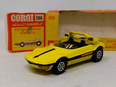 CORGI Whizzwheels 386 / BERTONE Runabout Barchetta - Scala 1:43 / Original Box   - Immagine 1 di 4