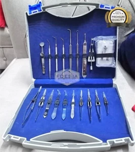 Augenchirurgie Set 19-teilig hochwertig, Phaco, Katarakt kostenloser Versand - Bild 1 von 7