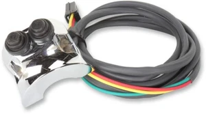 Chrome Legend Handlebar Mounted Control Switch assembly w/ Deutsch connectors - Picture 1 of 1