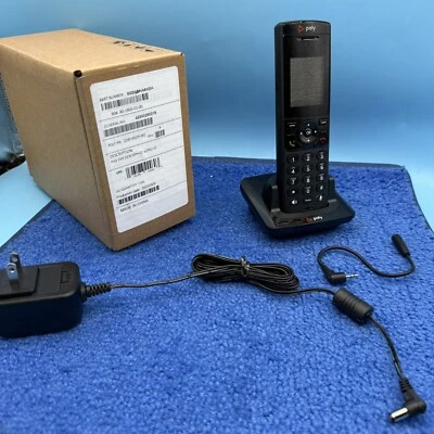 Poly VVX D230 DECT VOIP Telefon Mobilteil mit Ladestation 89B48AA#ABA - Bild 1 von 4