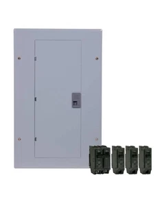 GE Main Breaker 100-Amp 20-Space 20-Circuit Indoor Load Center Contractor Kit - Picture 1 of 5