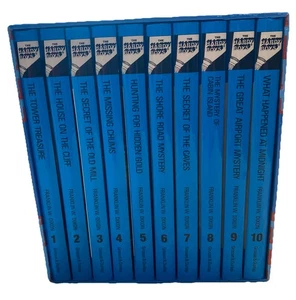 The Hardy Boys Collection Box Set Bücher #1-10 Top Zustand Hardcover - Bild 1 von 6