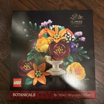 Lego 10345 Botanicals Collection Flower Arrangement 1161 pcs - Sealed In Box! - Image 1 of 2