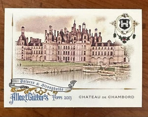 2013 Topps Allen Ginter Palaces & Strongholds Insert CHATEAU DE CHAMBORD #PS-CC - Picture 1 of 2