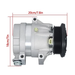 Labwork AC A/C Compressor w/Clutch For Chevrolet Malibu 3.1L 1997-2003 CO 20458C - Picture 1 of 15