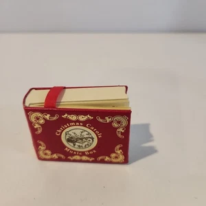 Caja de música American Girl Samantha Red Christmas Villancicos Pleasant Company - Imagen 1 de 7