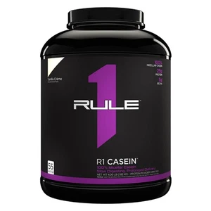 RULE 1 Casein 55 serv Vanilla Creme 100% Micellar Casein 4lb - Picture 1 of 4