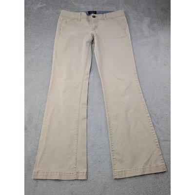 Pantalones American Eagle Outfitters para mujer talla 8 caqui elásticos bootcut Foto 1 de 4