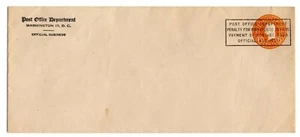 1932 US Scott #U531 stamped envelope, 6 cent entire Post Office Department - Picture 1 of 2
