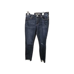Ruff HEWN Womens Skinny Jeans Size 10 Average Midrise Fitted through hip NWT - Picture 1 of 7