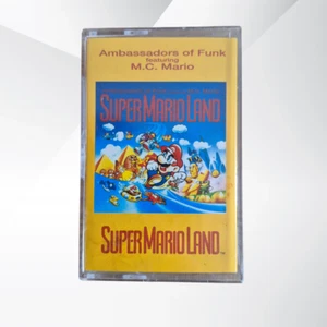 Super Mario Land Ambassadors of Funk Feat M.C. Mario Cassette Single SMASH 23C - Picture 1 of 7
