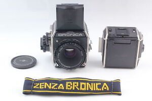 Autocollant Optics / Haut Mint 】 Zenza Bronica Ec Nikkor PC 75mm f2.8 Lens 6x6